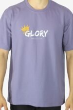 GLORY Purple Oversized T-Shirt - Image 2