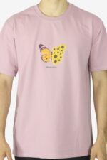 Pink Butterfly Oversized T-Shirt - Image 2