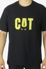 CAT Black Oversized T-Shirt - Image 2