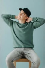 Jacquard Long sleeve T-Shirt