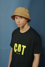 CAT Black Oversized T-Shirt