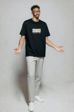 CoFFe Black Oversized T-Shirt