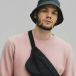 Jacquard Pink Sweatshirt