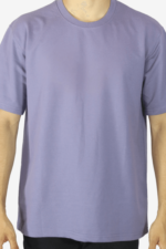 Minimalist Oversized T-Shirt Outfit (Purple) - Image 2