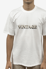 Vintage Oversized White T-Shirt - Image 2