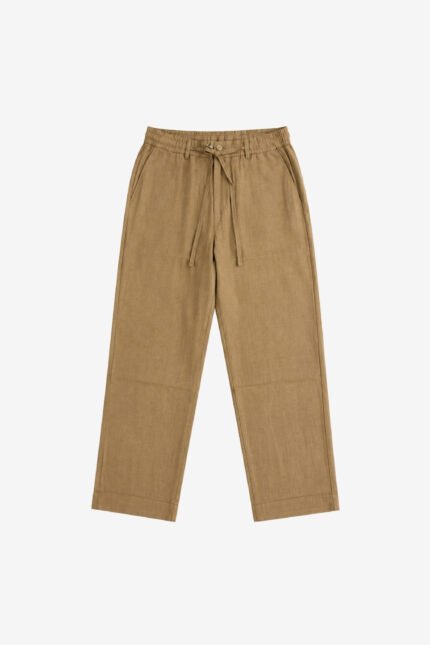 Khaki Linen Pant