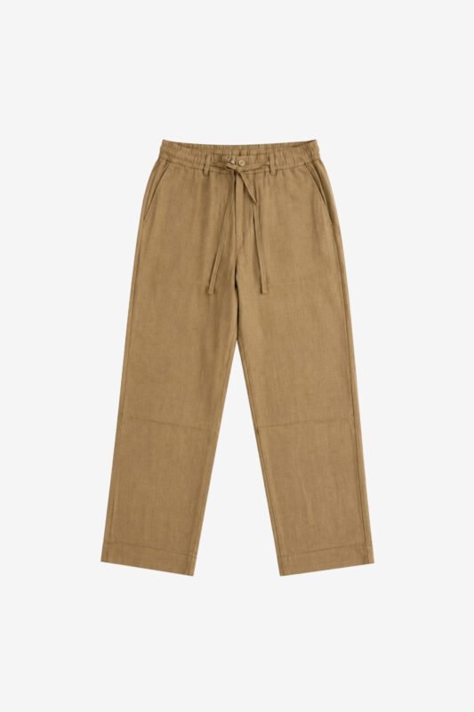 Khaki Linen Pant