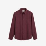 Maroon Linen Shirt